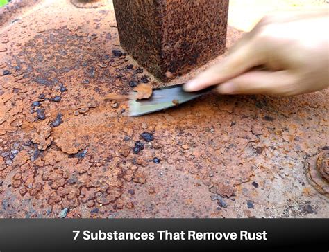 box to remove rust from metal|remove rust from metal chain.